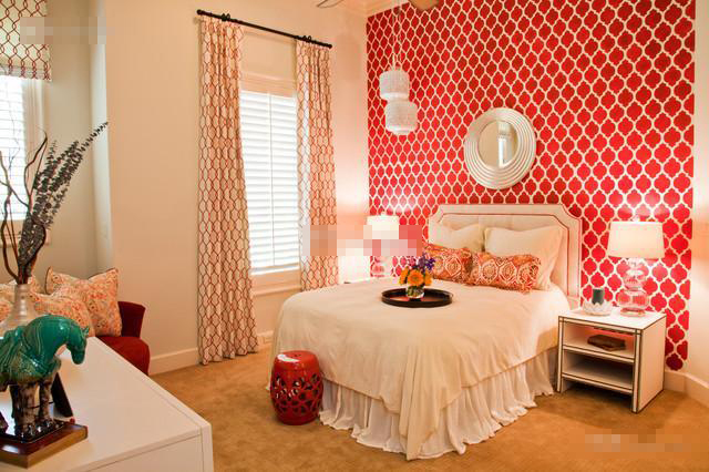 新婚卧室风水:床千万别对门